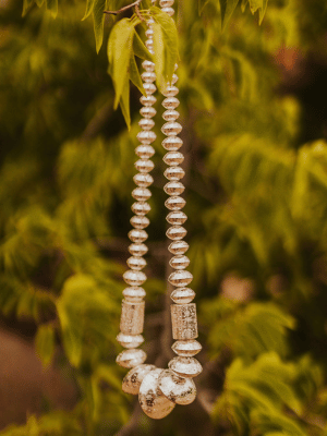 Sterling Navajo Handmade Beads